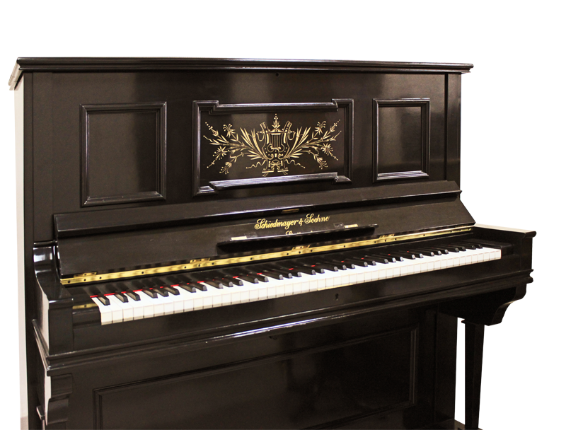 Чёрное немецкое пианино