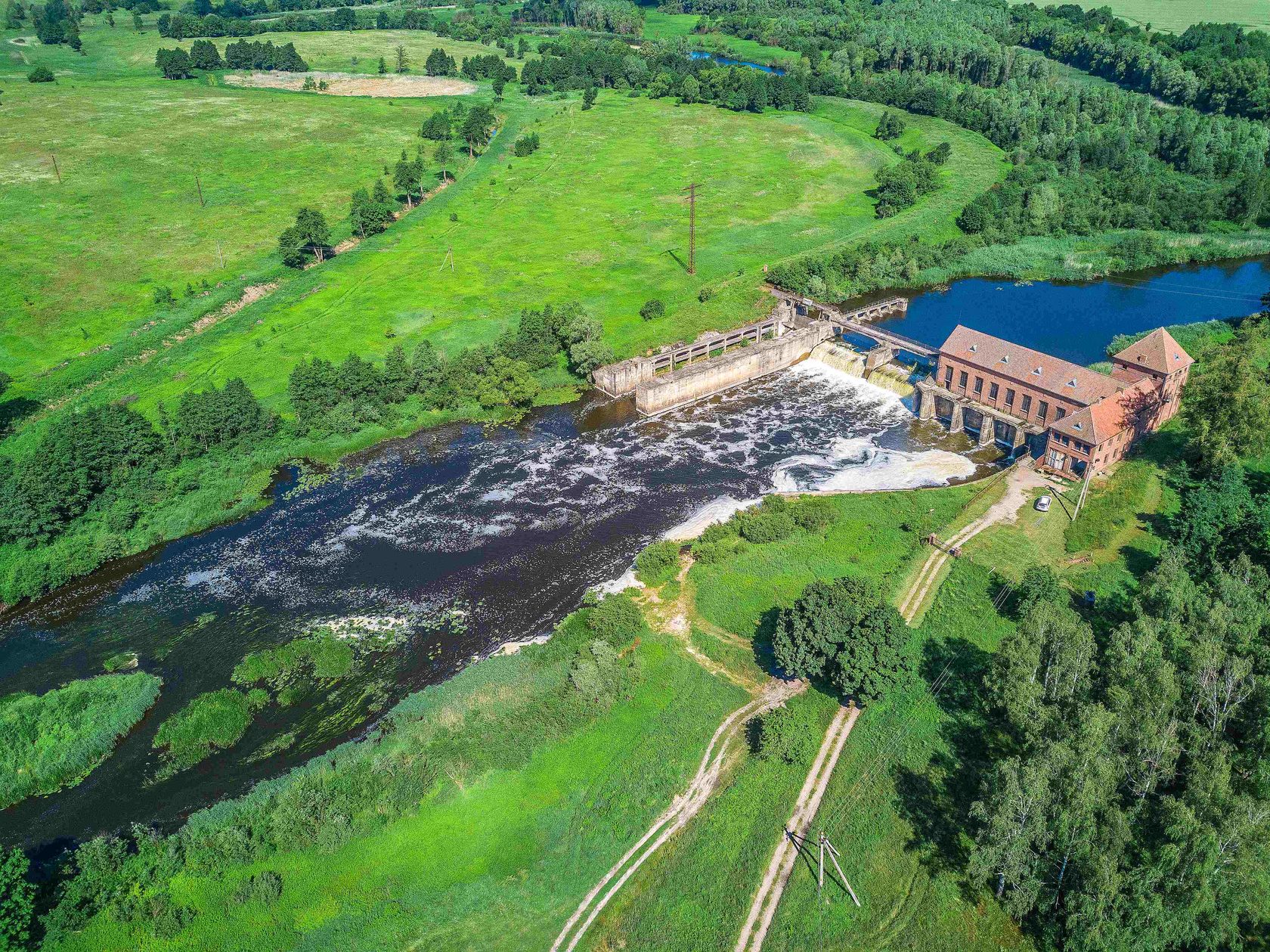 ГЭС в пос. Курортное